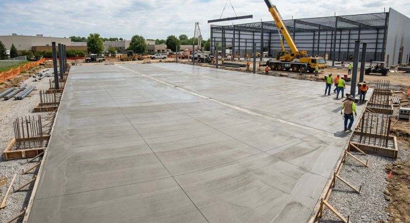 Commercial Slab Installation in Staten Island, NY