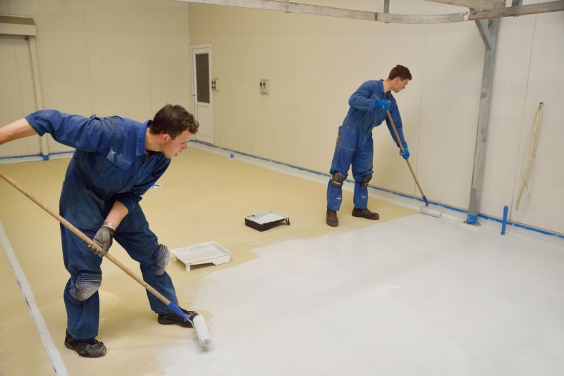 Indoor Concrete Staining