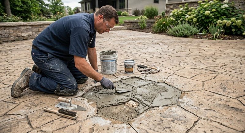 Decorative Concrete Repair in Tampa, FL