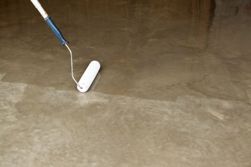 Indoor Concrete Staining Process
