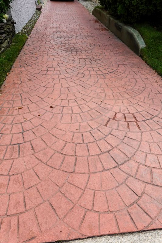 Patterned Driveway